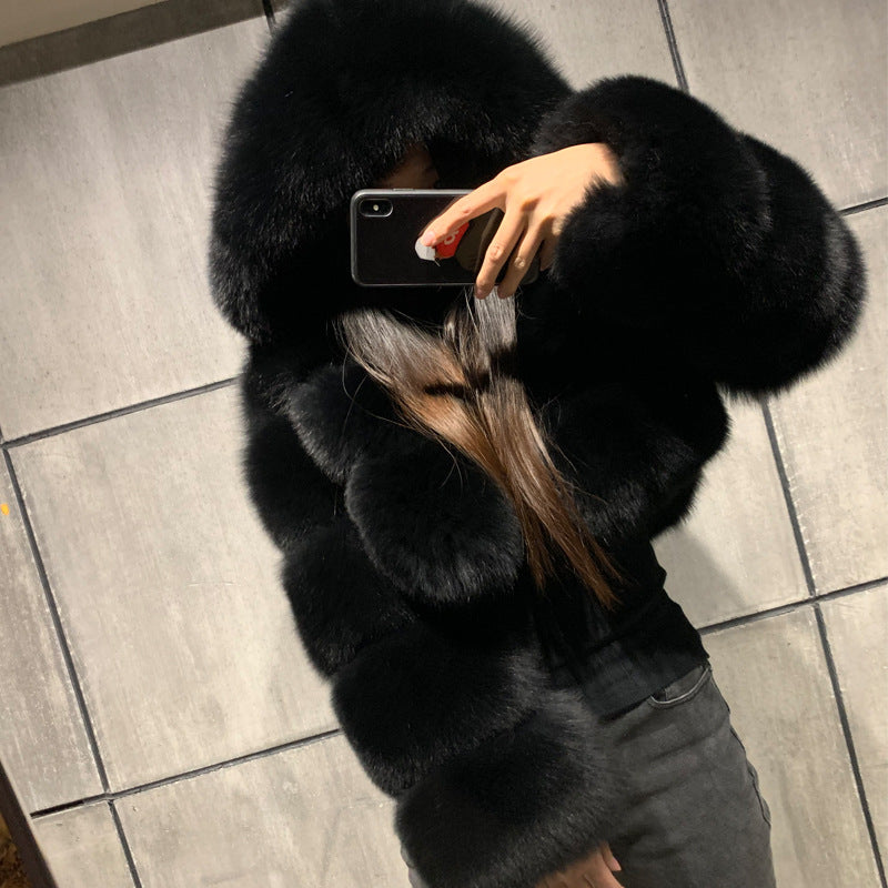 Winter Faux Fur Coat