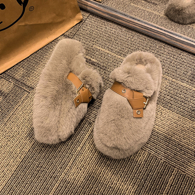 Thick Bottom Fluffy Slippers